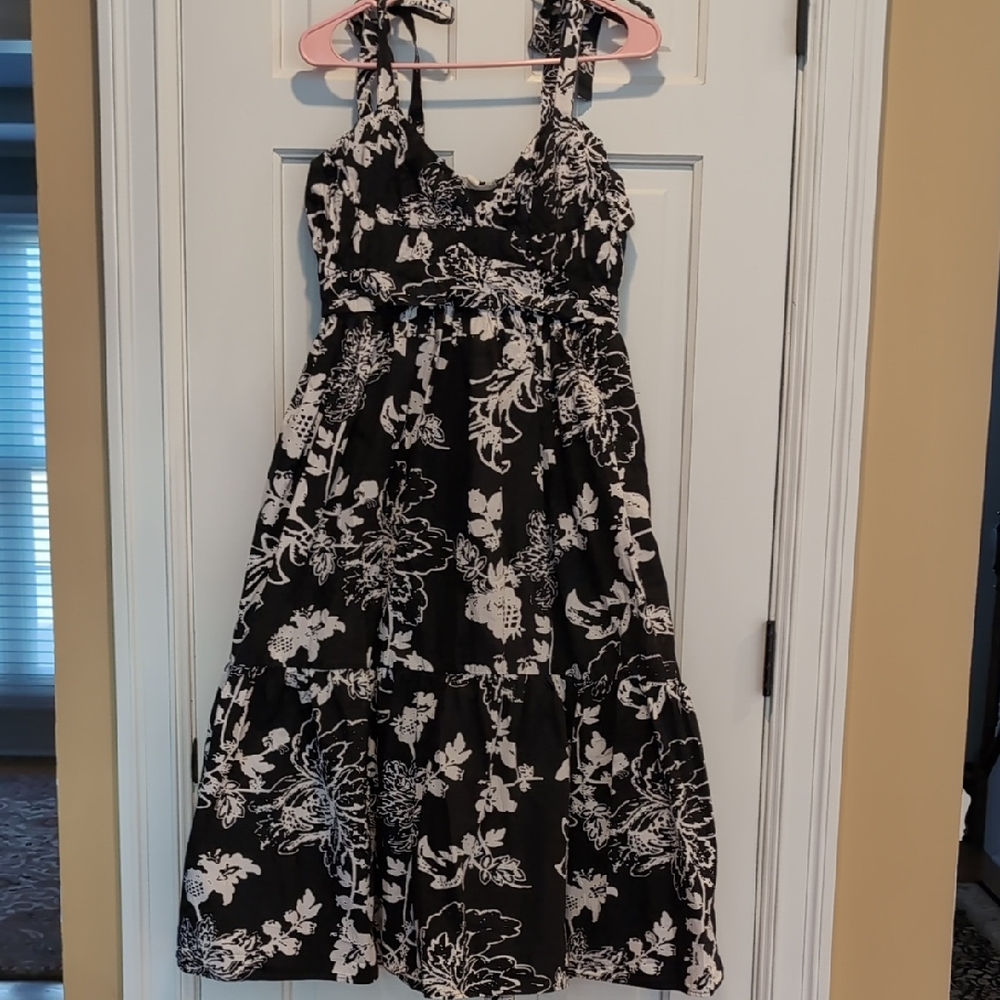 Anthropologie Floral Midi Dress